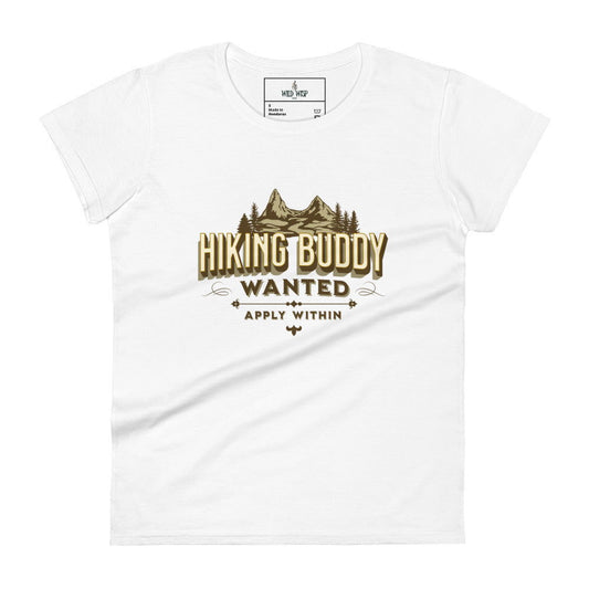 'Hiking Buddy Apply Within' Women's short sleeve t-shirt T-Shirts