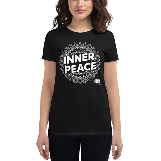 'Inner Peace Mandala' Women's short sleeve t-shirt T-Shirts