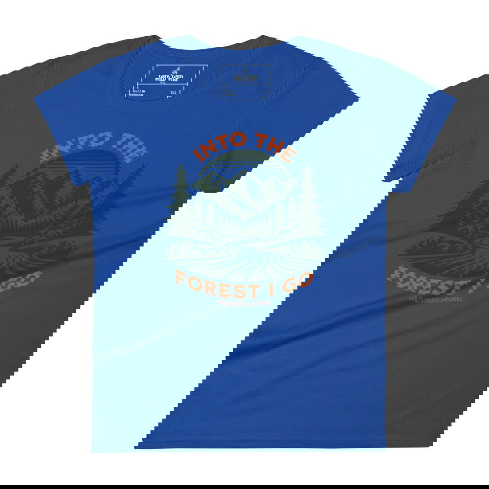 'Into the Forest I Go' Women's short sleeve t-shirt T-Shirts