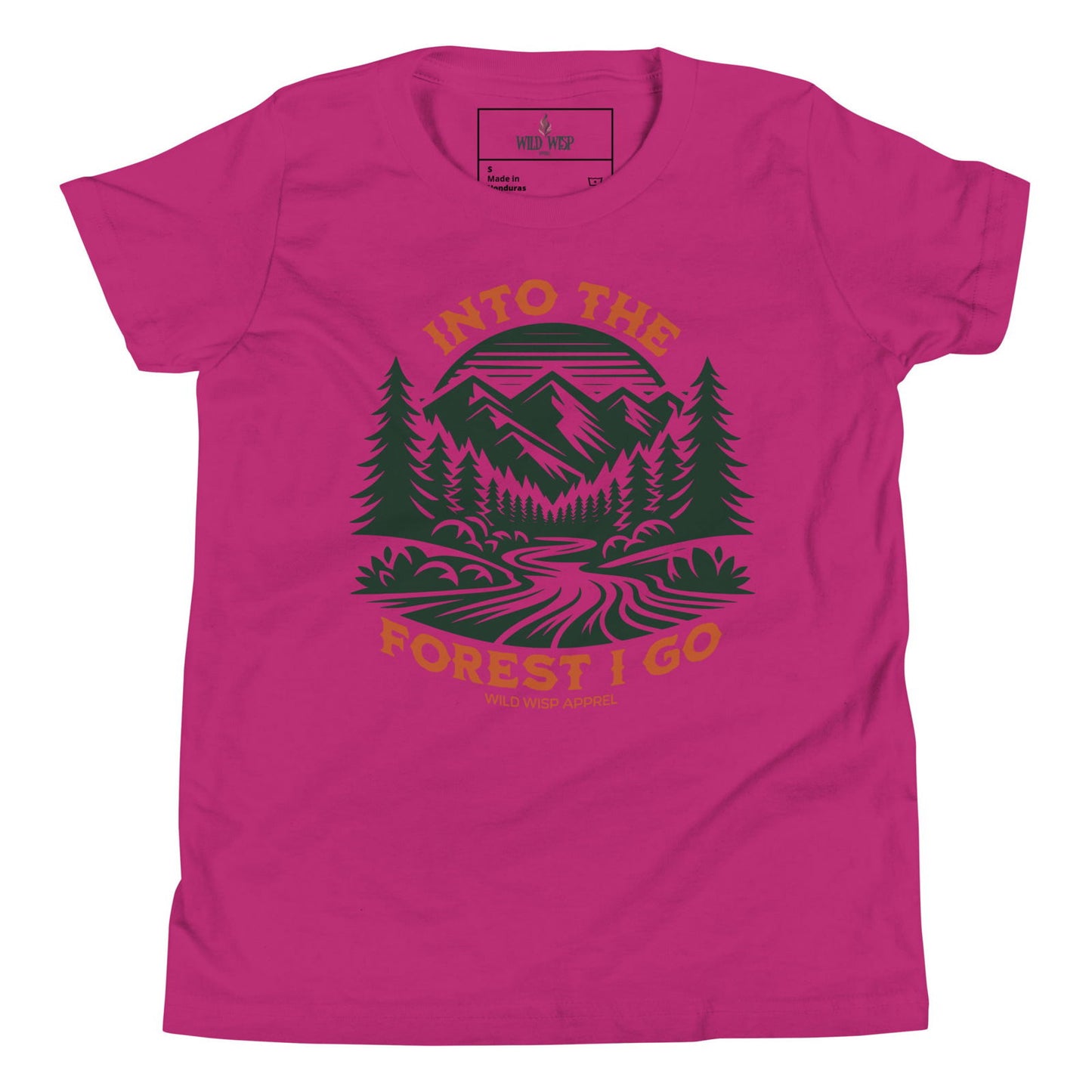 'Into the Forest I Go' Youth Short Sleeve T-Shirt T-Shirts
