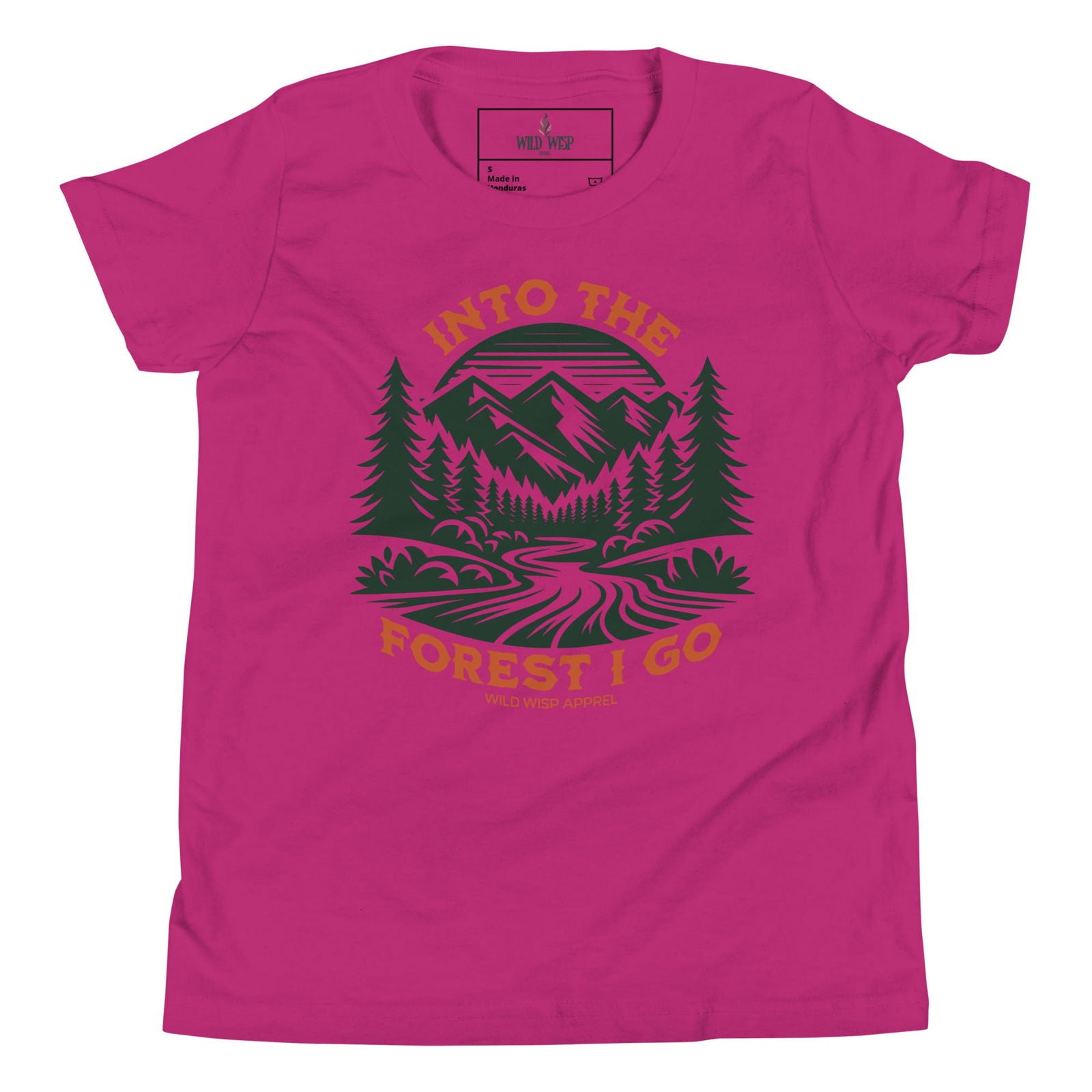 'Into the Forest I Go' Youth Short Sleeve T-Shirt T-Shirts
