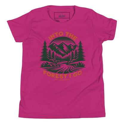 'Into the Forest I Go' Youth Short Sleeve T-Shirt T-Shirts