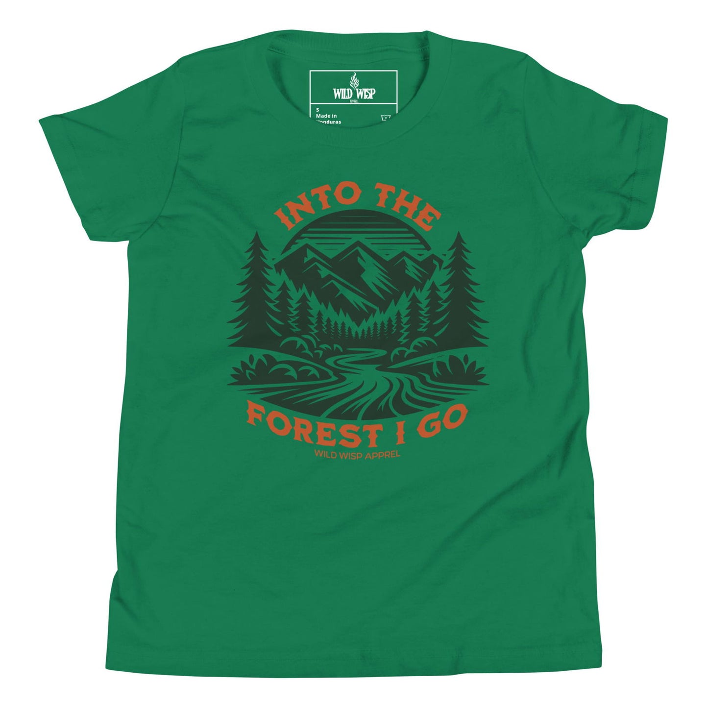 'Into the Forest I Go' Youth Short Sleeve T-Shirt T-Shirts