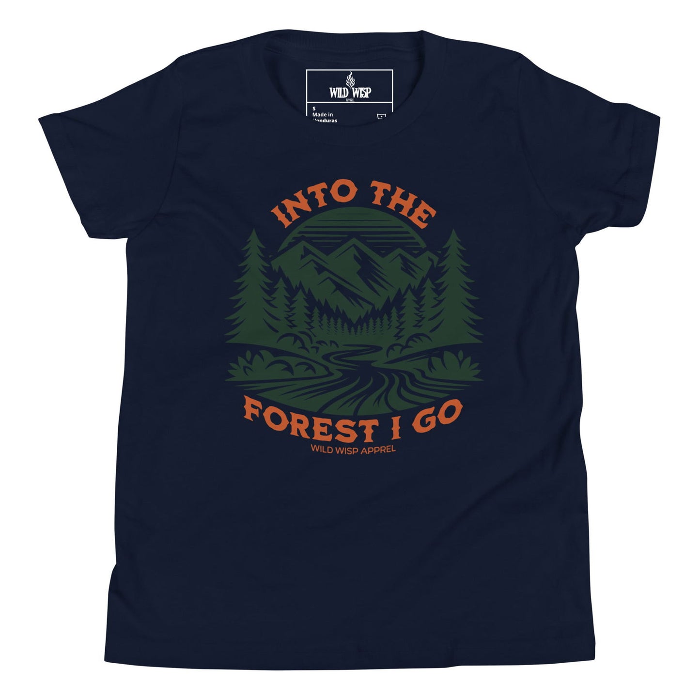 'Into the Forest I Go' Youth Short Sleeve T-Shirt T-Shirts