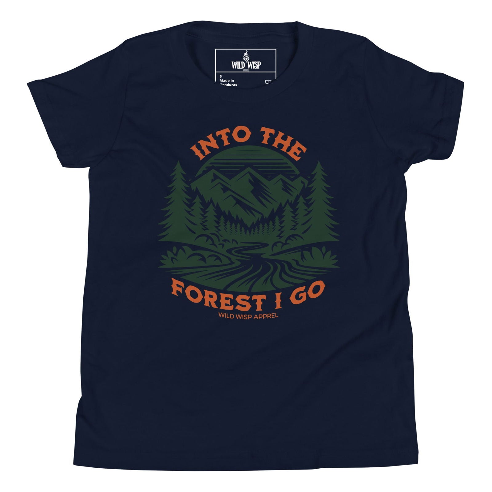 'Into the Forest I Go' Youth Short Sleeve T-Shirt T-Shirts
