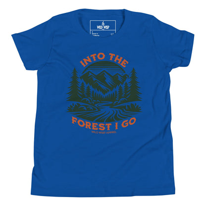 'Into the Forest I Go' Youth Short Sleeve T-Shirt T-Shirts