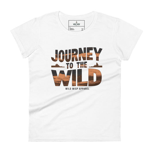 'Journey To The Wild' Women's short sleeve t-shirt T-Shirts