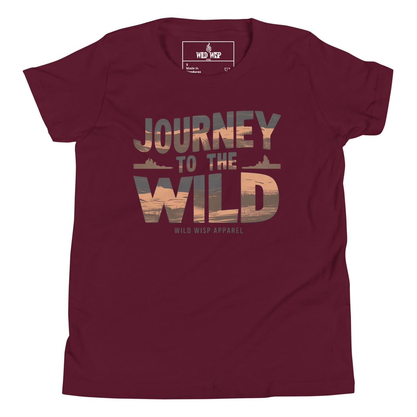 'Journey To The Wild' Youth Short Sleeve T-Shirt T-Shirts
