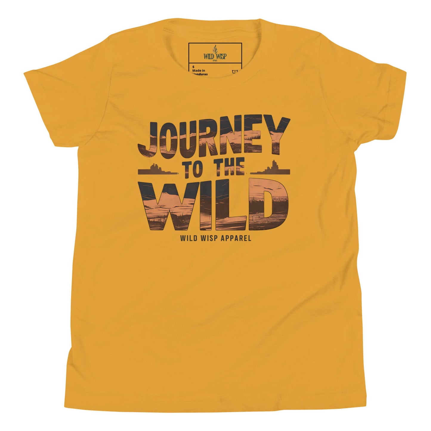 'Journey To The Wild' Youth Short Sleeve T-Shirt T-Shirts