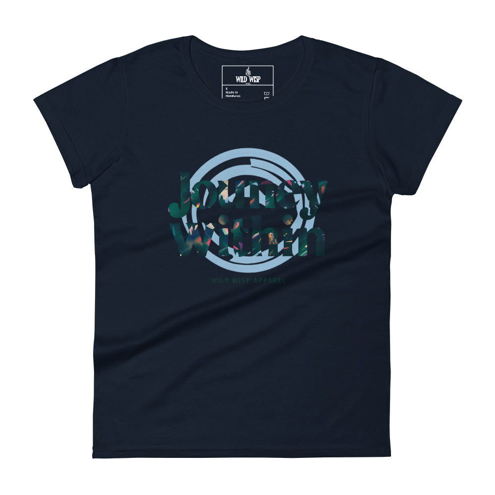 'Journey Within' Women's short sleeve t-shirt T-Shirts