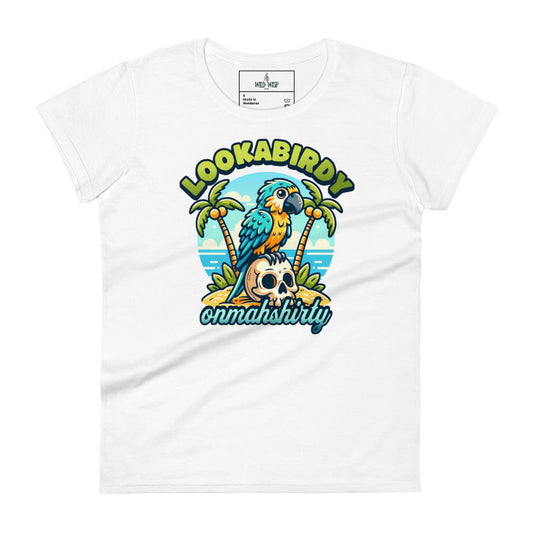 "Lookabirdy Onmahshirdy' Women's short sleeve t-shirt T-Shirts