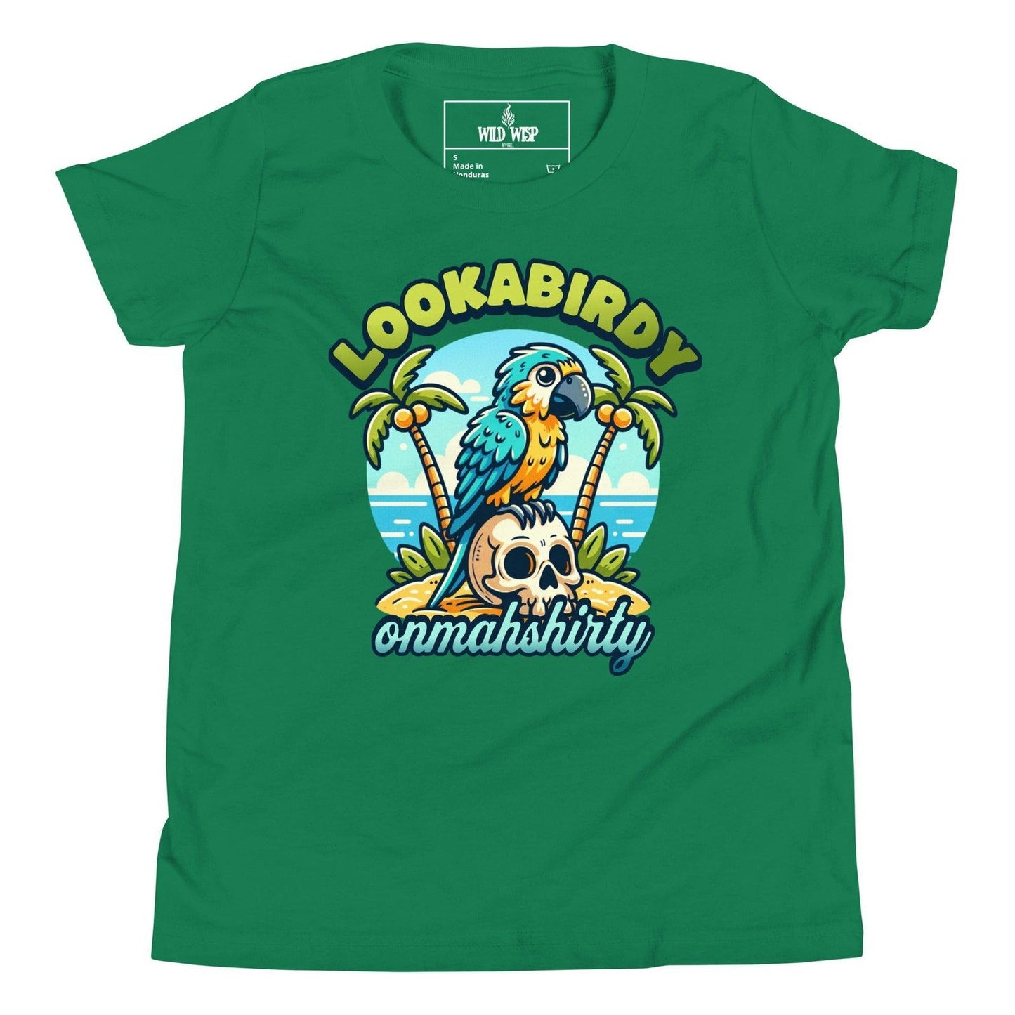 'Lookabirdy Onmahshirty' Youth Short Sleeve T-Shirt T-Shirts