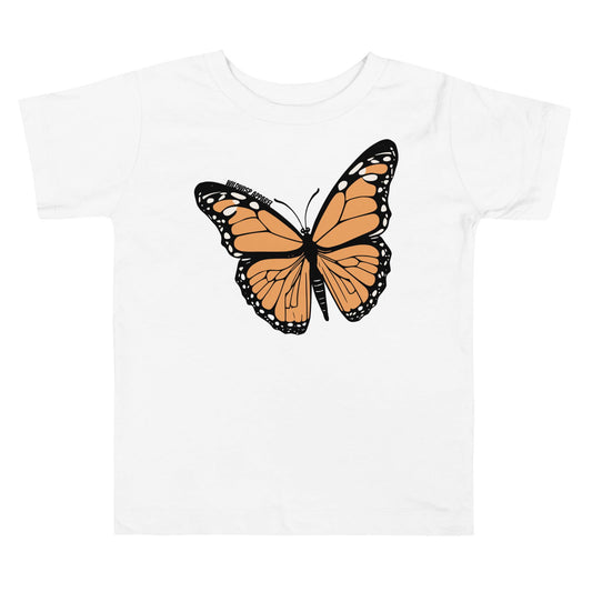 'Monarch Butterfly' Toddler Short Sleeve Tee T-Shirts