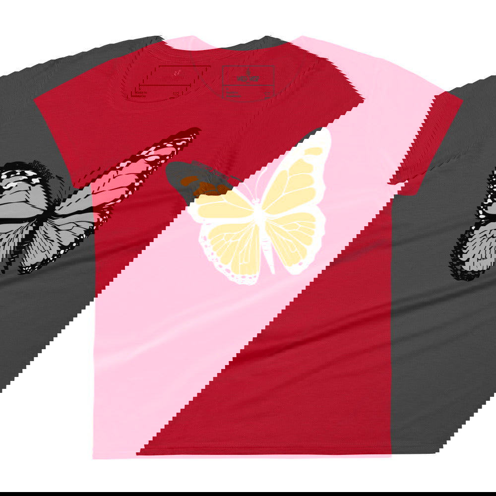 'Monarch Butterfly' Women's short sleeve t-shirt T-Shirts
