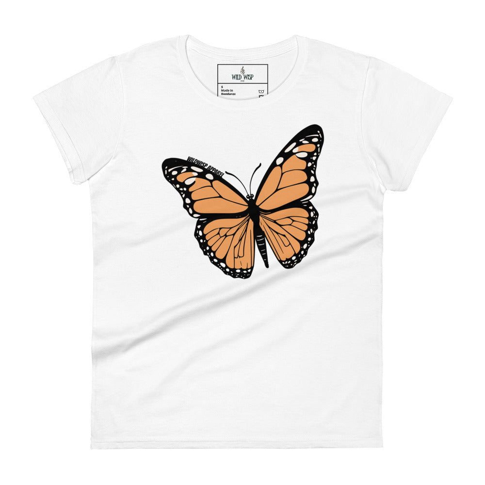 'Monarch Butterfly' Women's short sleeve t-shirt T-Shirts