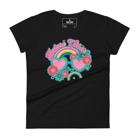 'Nature Vibes Cute' Women's short sleeve t-shirt T-Shirts