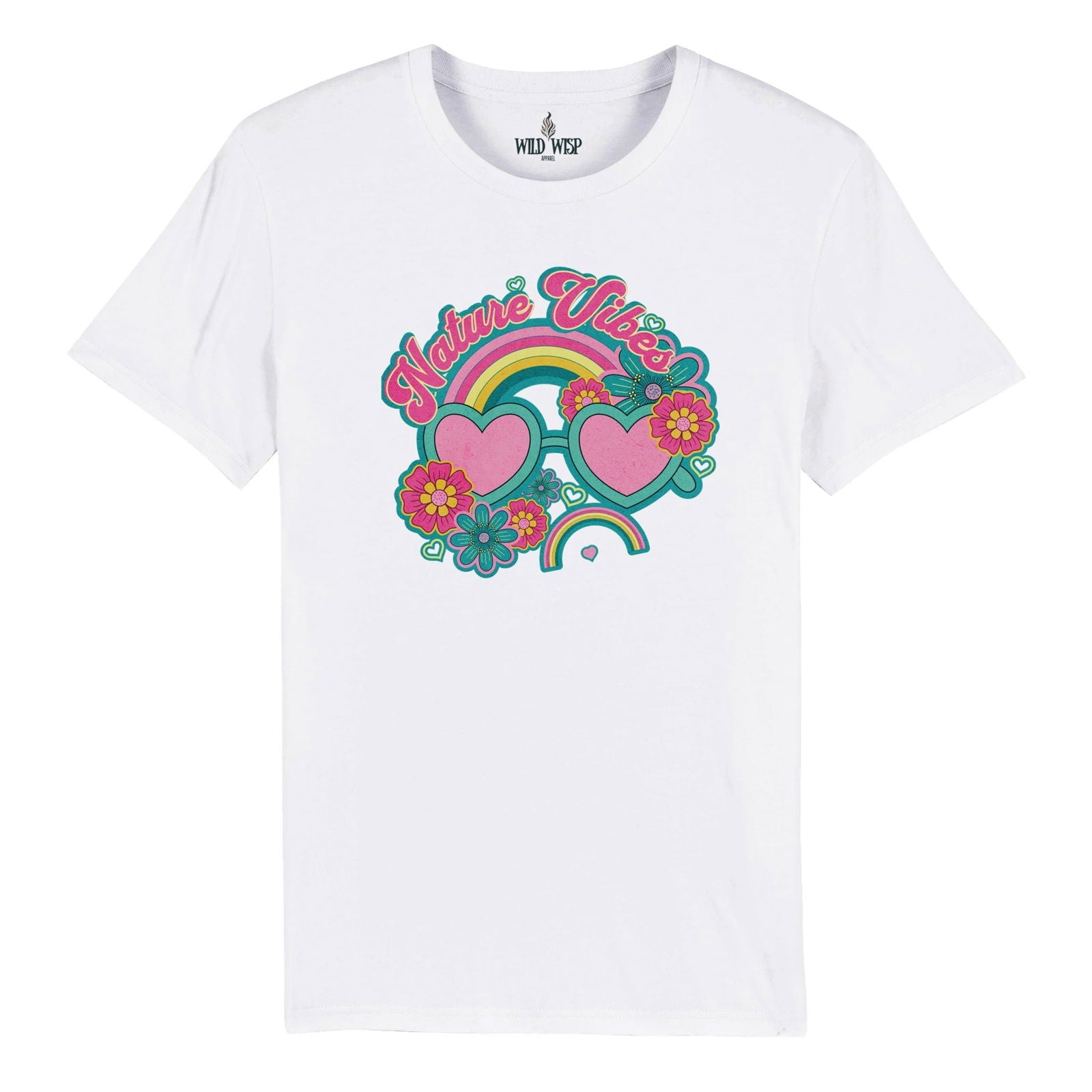 'Nature Vibes' Organic Unisex Crewneck T-shirt T-Shirts