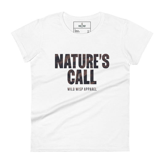'Natures Call' Women's short sleeve t-shirt T-Shirts