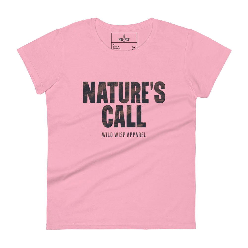 'Natures Call' Women's short sleeve t-shirt T-Shirts