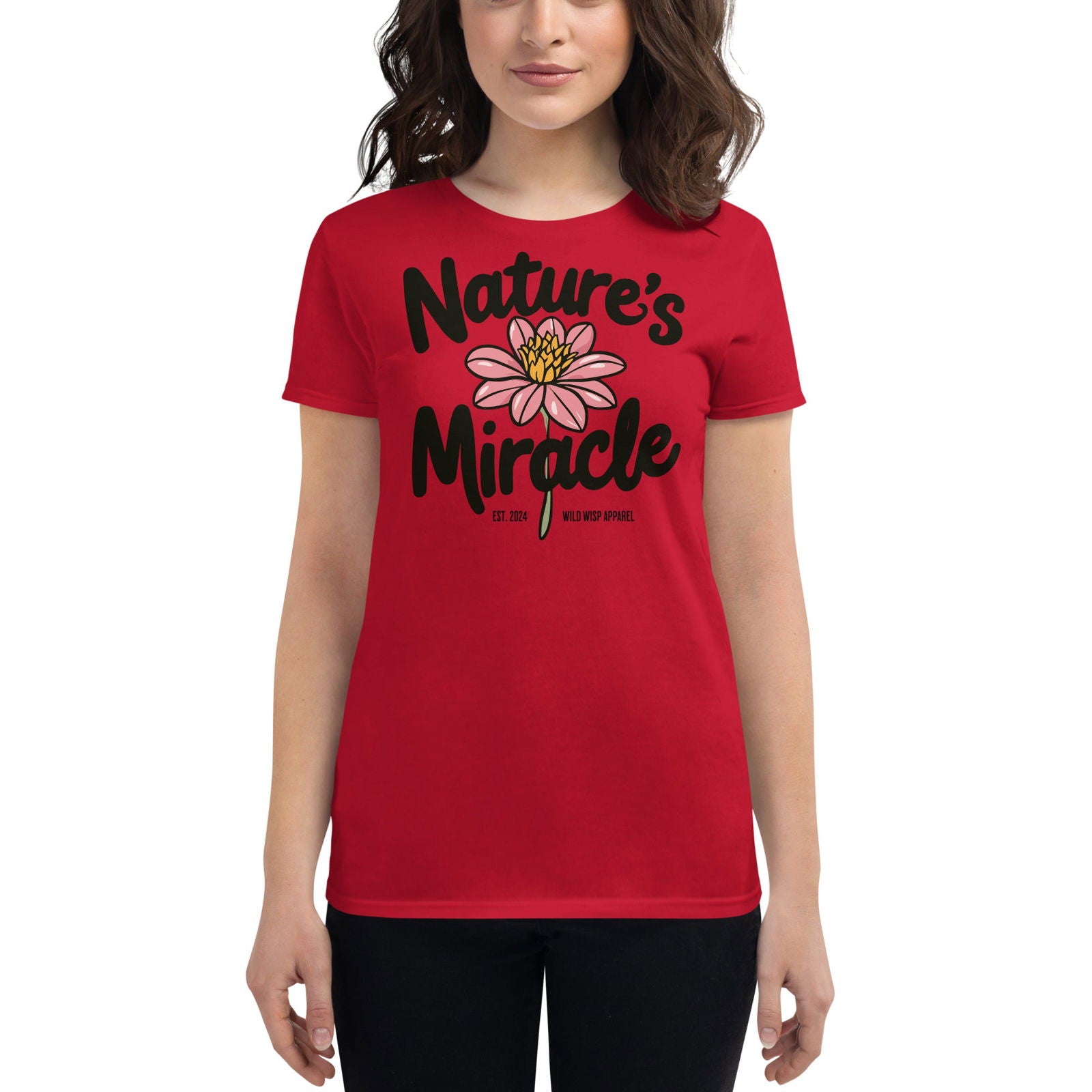 ''Natures Miracle' Women's short sleeve t-shirt T-Shirts