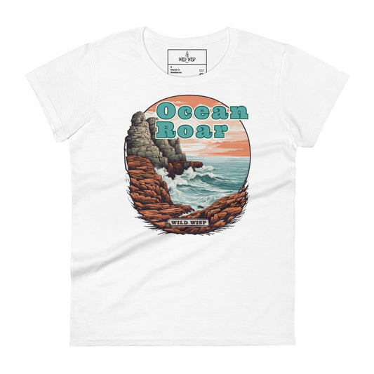 'Ocean Roar' Women's short sleeve t-shirt T-Shirts