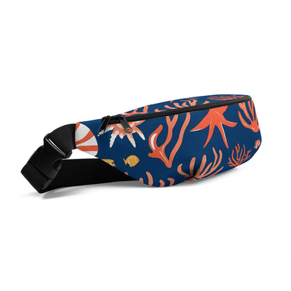 'Orange Coral' Fanny Pack - Wild Wisp Apparel