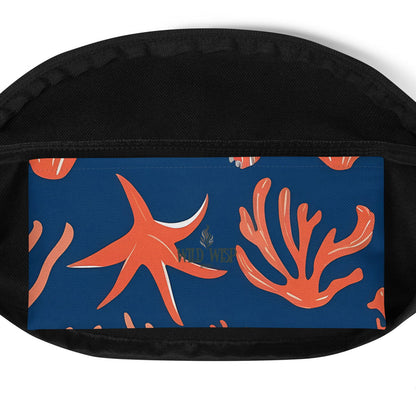 'Orange Coral' Fanny Pack - Wild Wisp Apparel