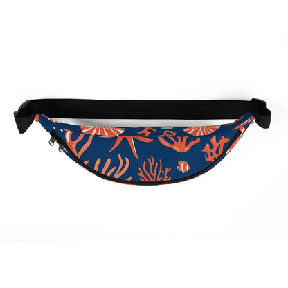 'Orange Coral' Fanny Pack - Wild Wisp Apparel