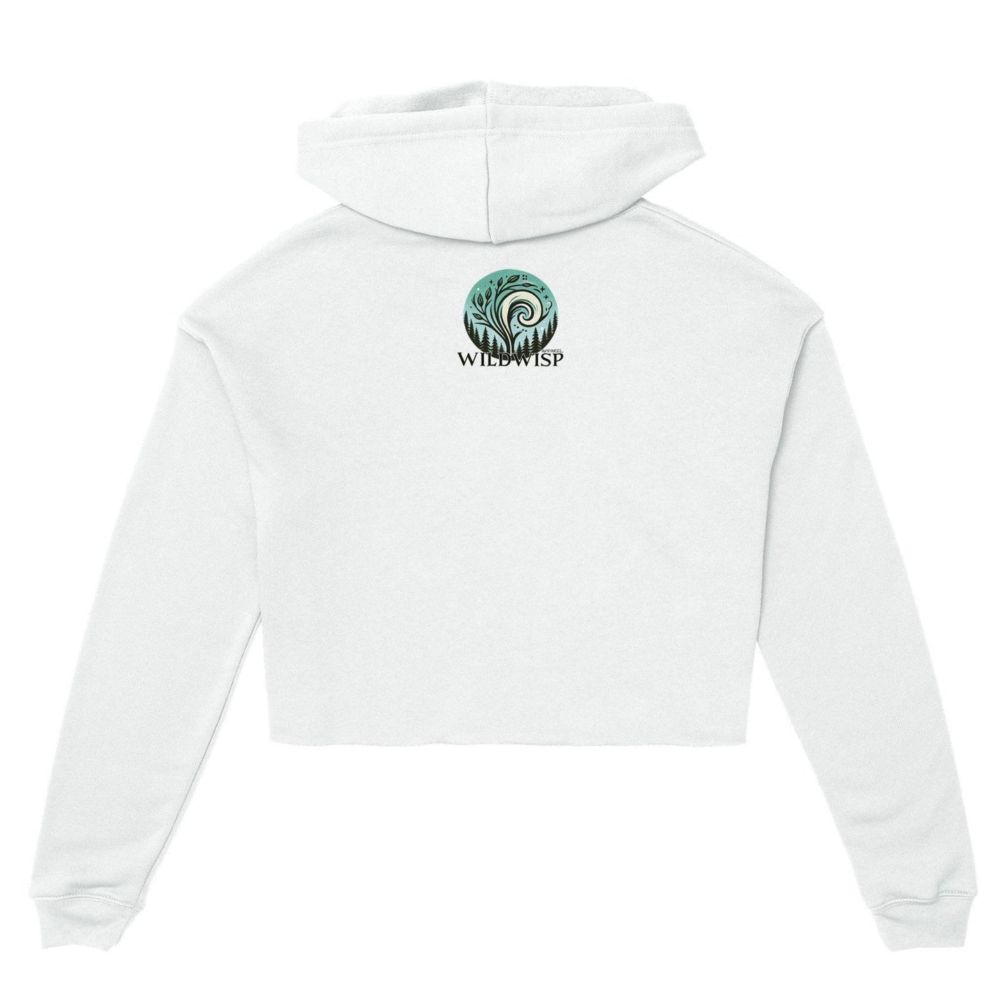 "Pink Pioneer" Women's Cropped Hoodie Hoodies