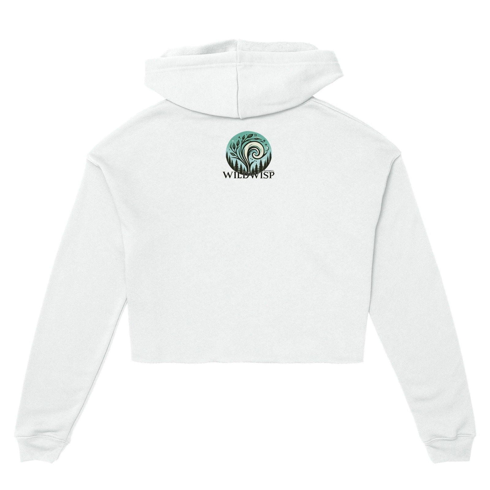 "Pink Pioneer" Women's Cropped Hoodie Hoodies