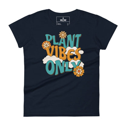 'Plant Vibes Only' Women's short sleeve t-shirt T-Shirts