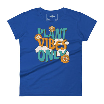 'Plant Vibes Only' Women's short sleeve t-shirt T-Shirts