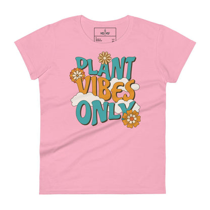 'Plant Vibes Only' Women's short sleeve t-shirt T-Shirts
