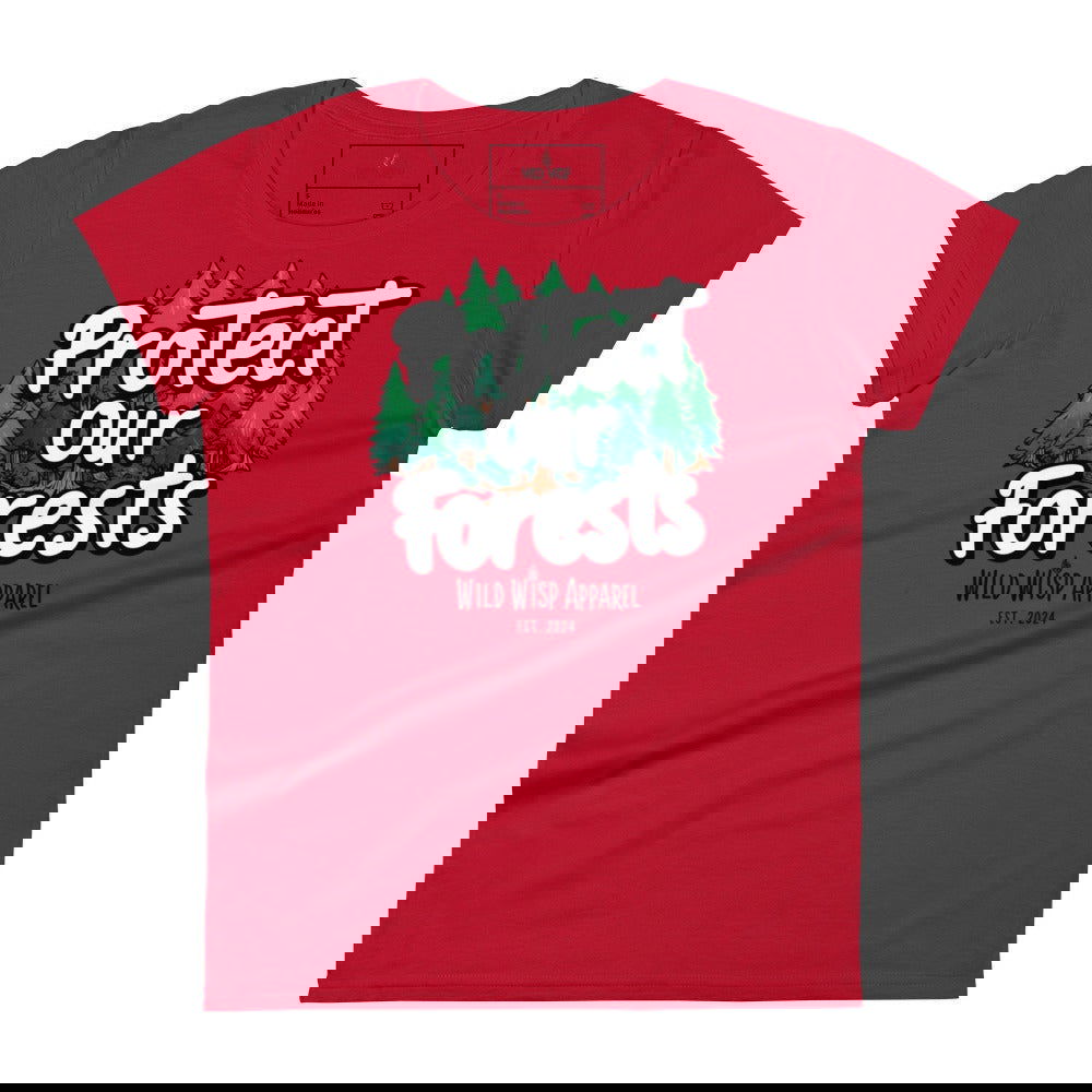 'Protect our Forests' Women's short sleeve t-shirt T-Shirts