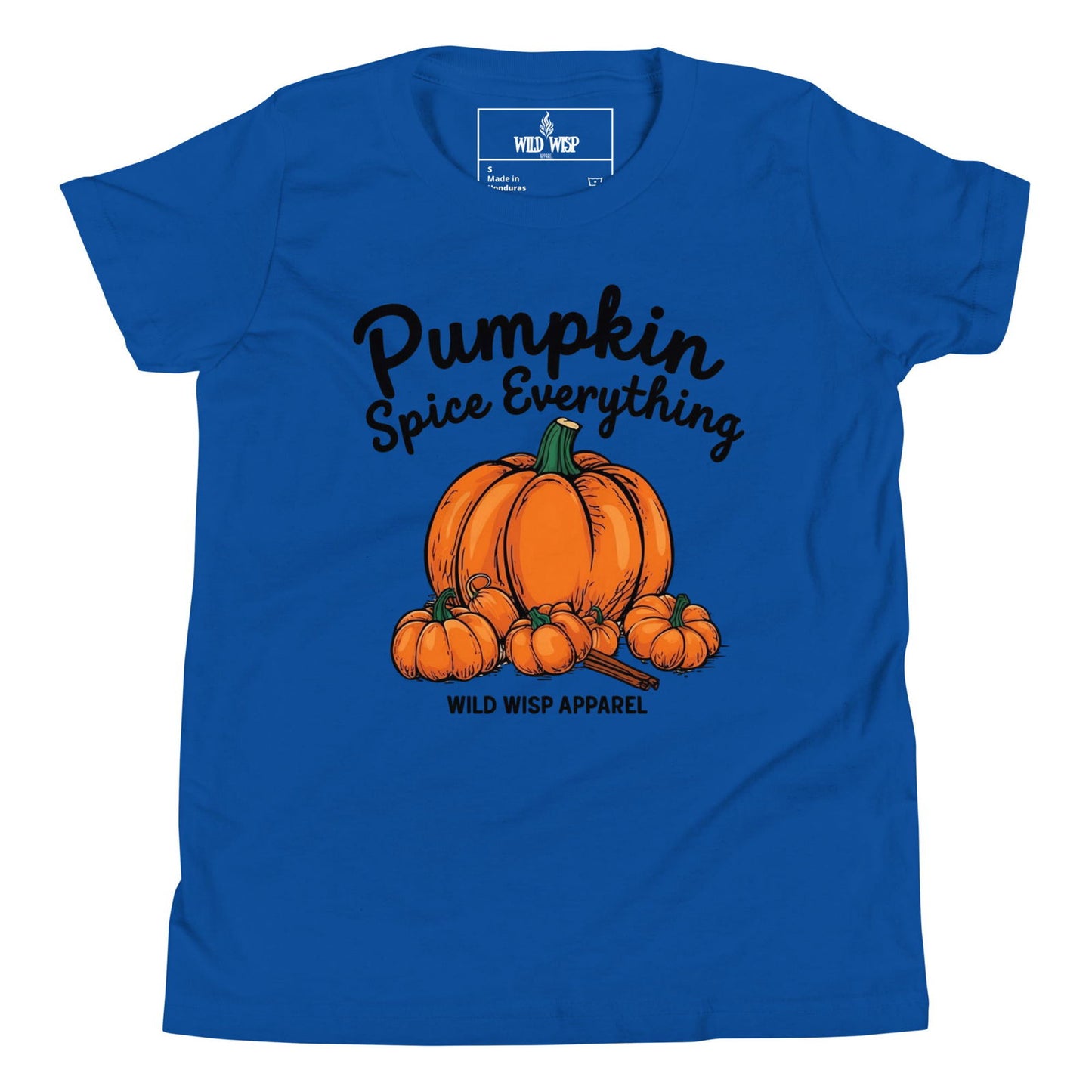 'Pumpkin Spice Everything' Youth Short Sleeve T-Shirt T-Shirts
