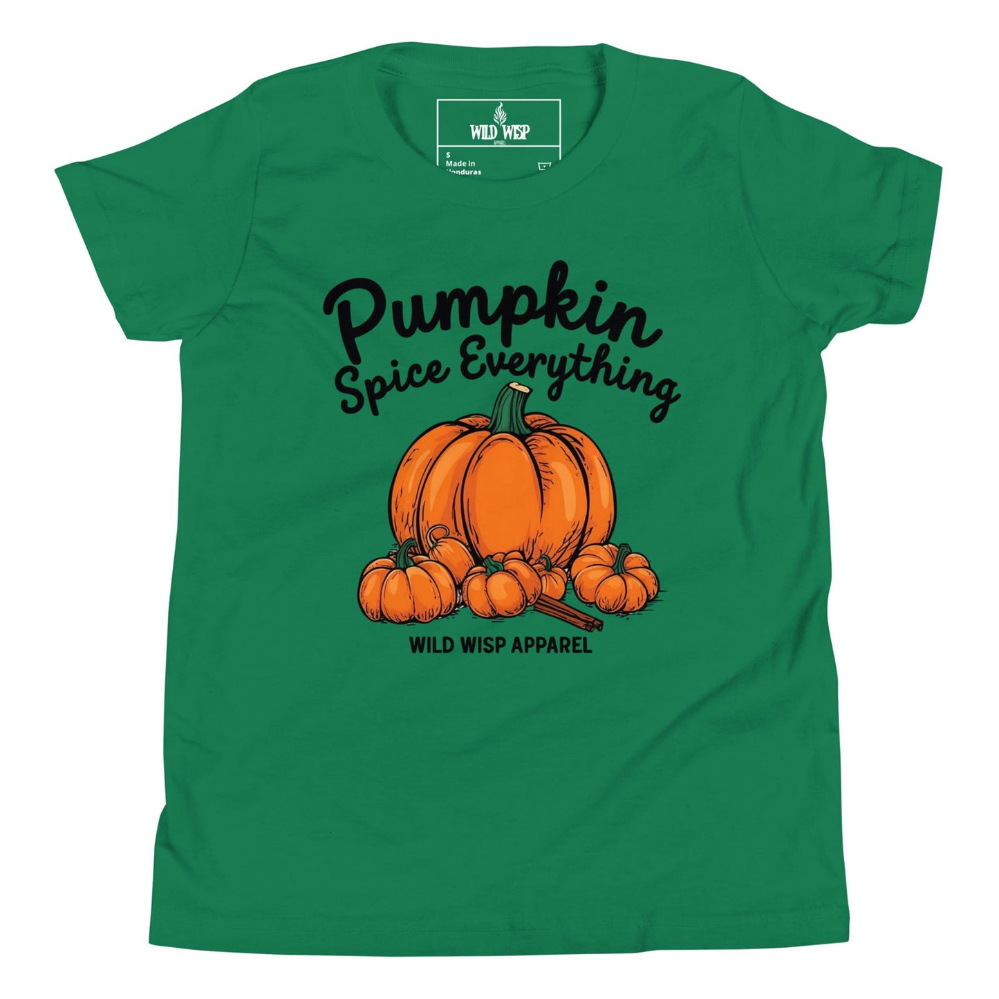 'Pumpkin Spice Everything' Youth Short Sleeve T-Shirt T-Shirts