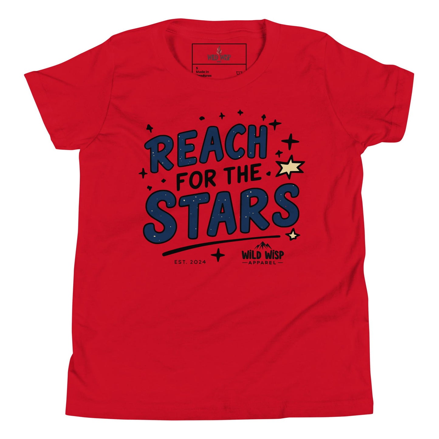 'Reach For The Stars' Youth Short Sleeve T-Shirt T-Shirts