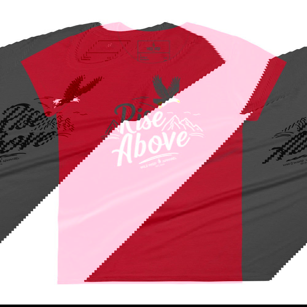 'Rise Above' Women's short sleeve t-shirt T-Shirts