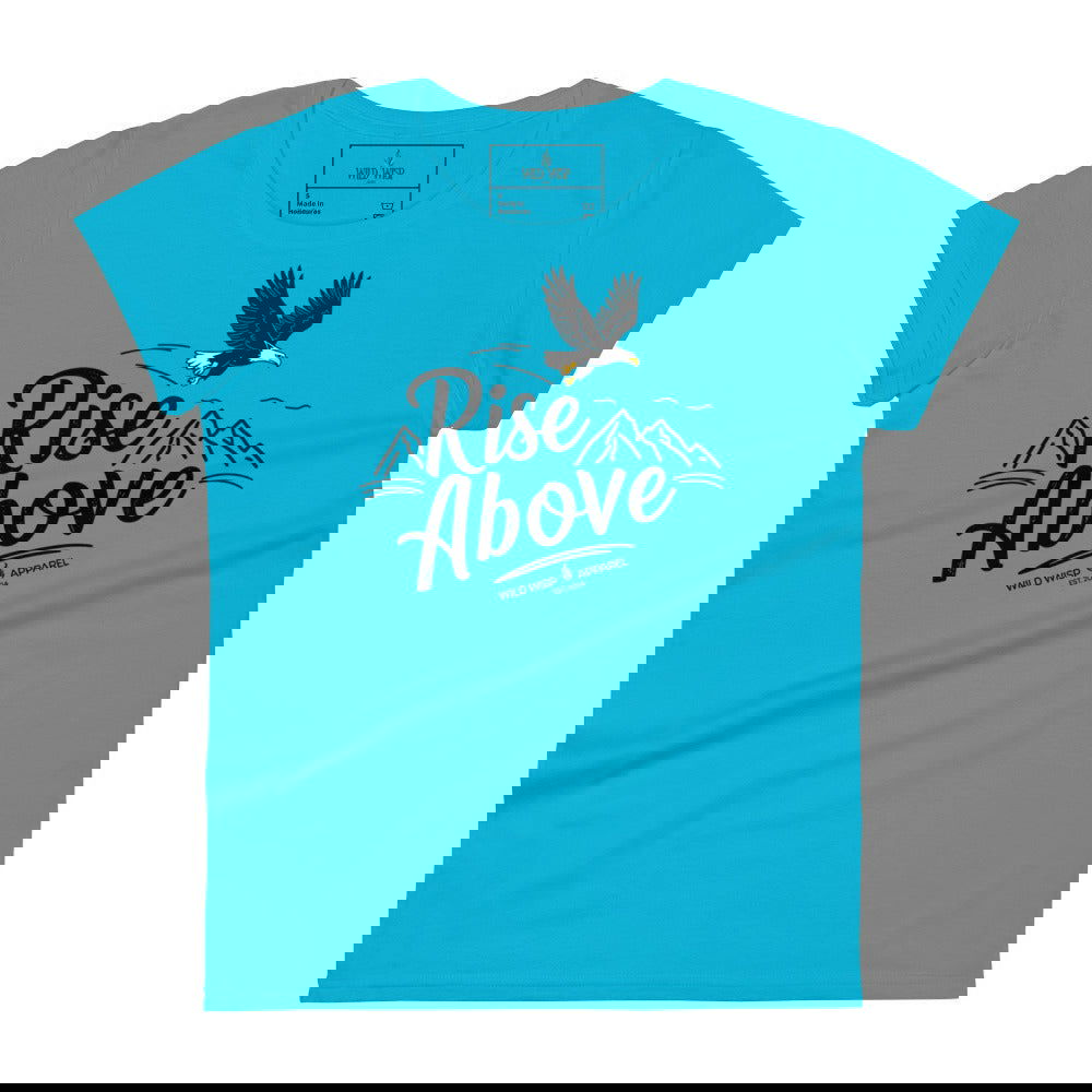 'Rise Above' Women's short sleeve t-shirt T-Shirts