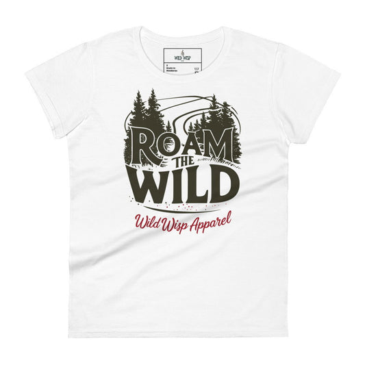 'Roam the Wild' Women's short sleeve t-shirt T-Shirts