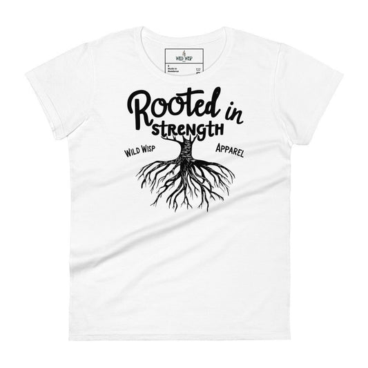 'Rooted in Strength' Women's short sleeve t-shirt T-Shirts