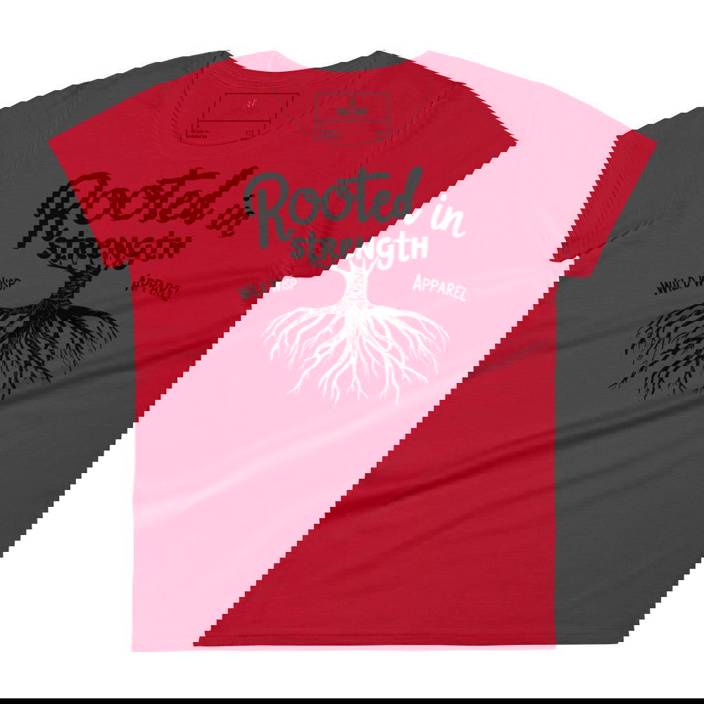 'Rooted in Strength' Women's short sleeve t-shirt T-Shirts