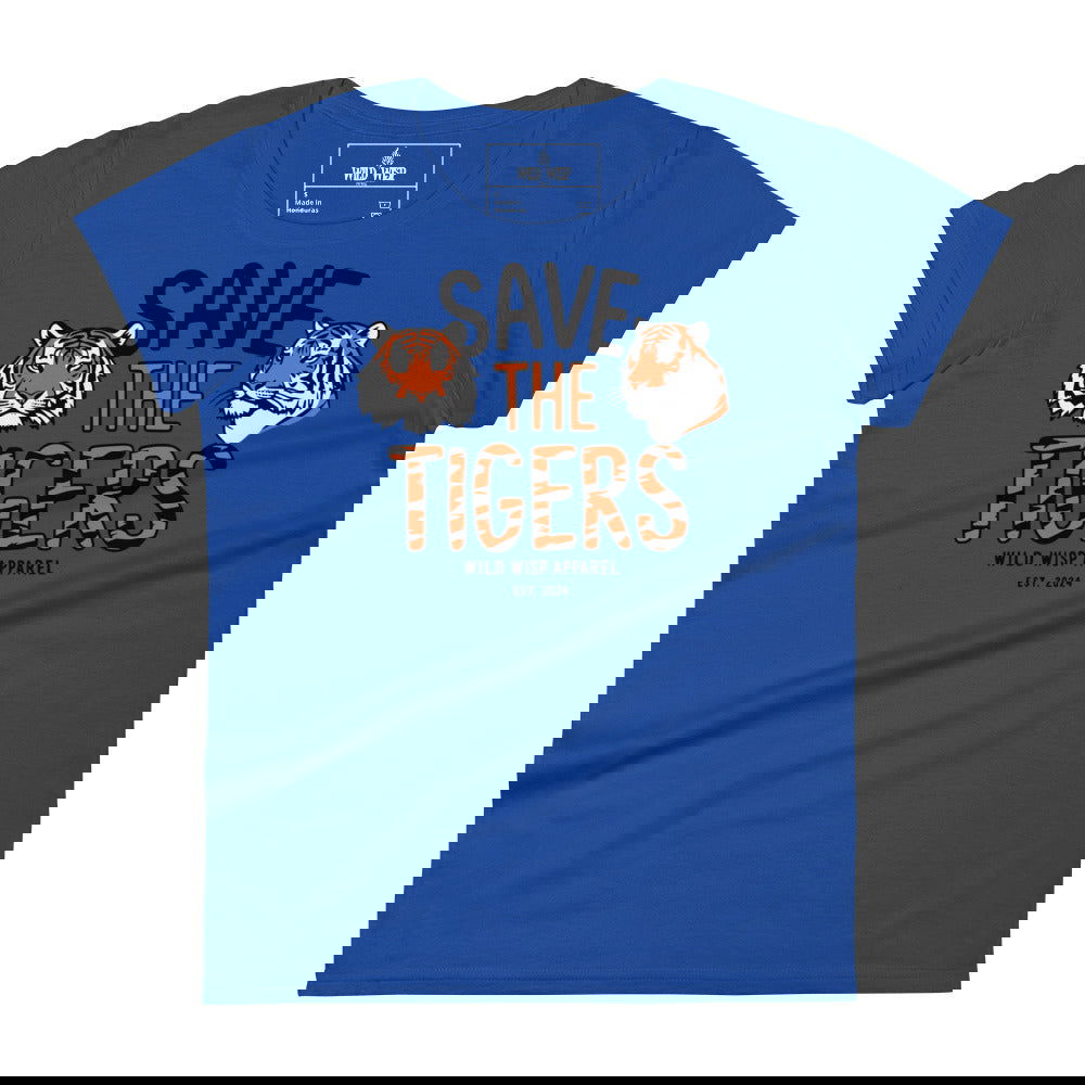 'Save the Tigers' Women's short sleeve t-shirt T-Shirts