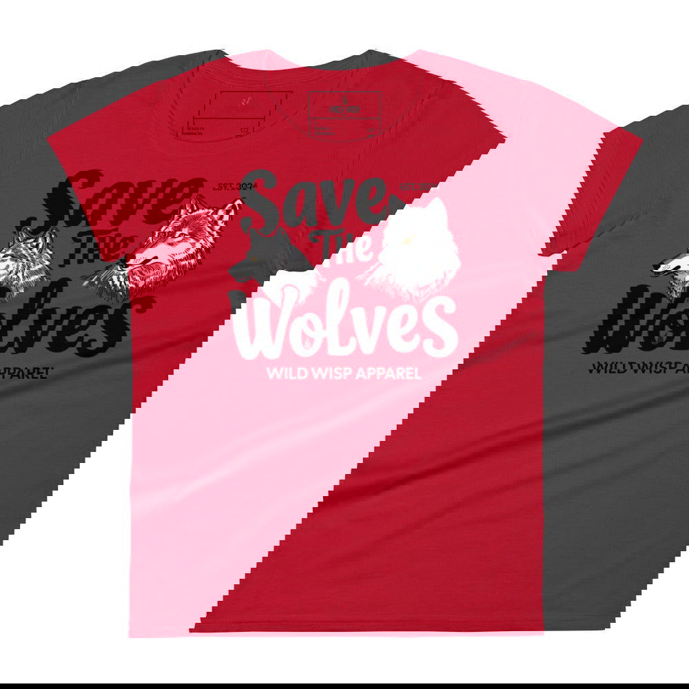 'Save the Wolves' Women's short sleeve t-shirt T-Shirts