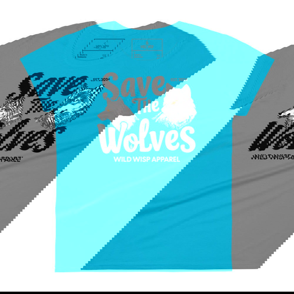 'Save the Wolves' Women's short sleeve t-shirt T-Shirts