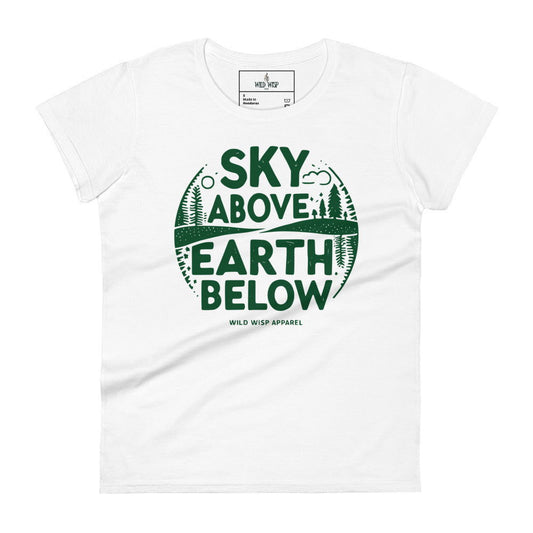 'Sky Above Earth Below' Women's short sleeve t-shirtT-Shirts T-Shirts