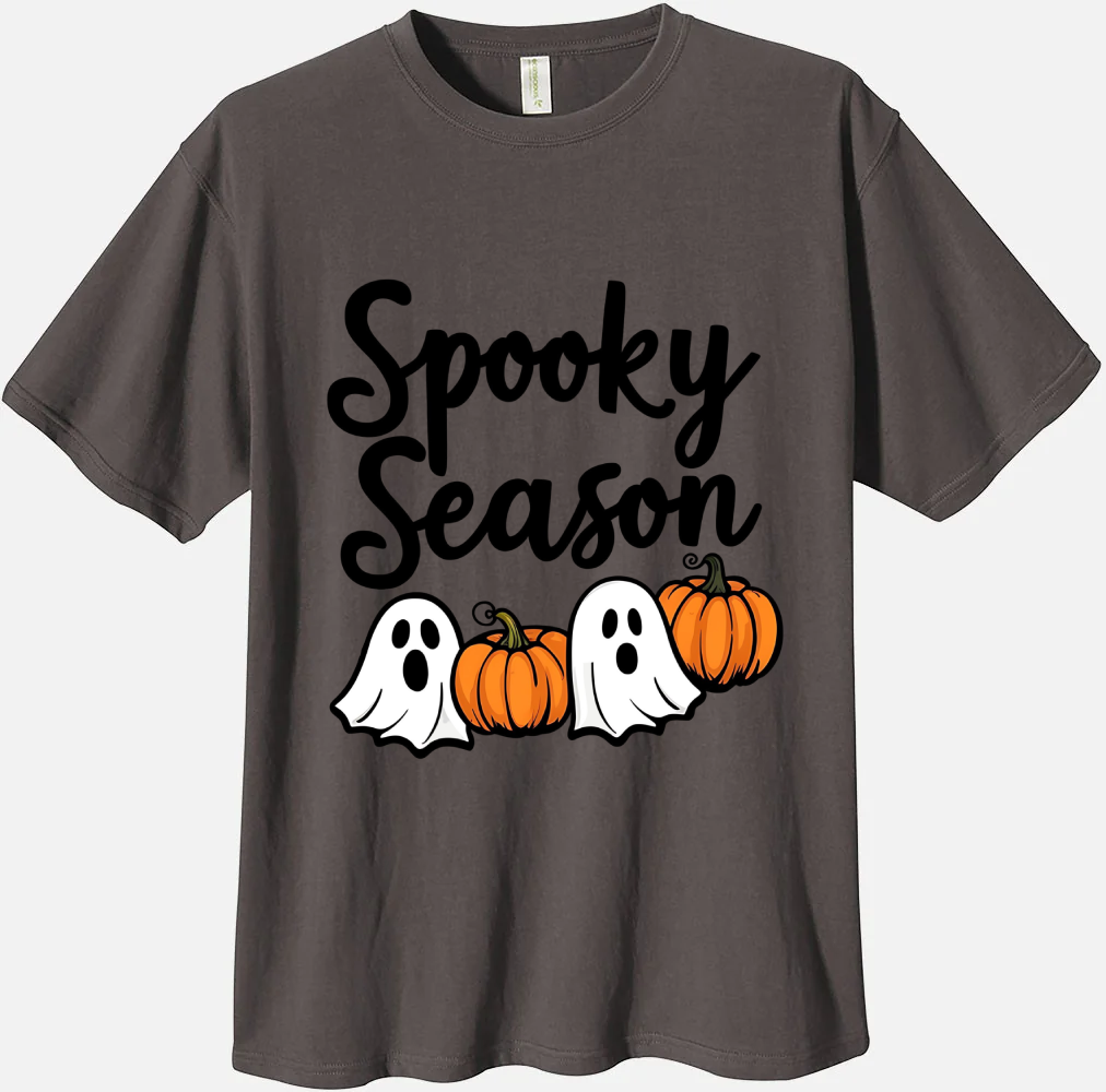 'Spooky Season' Organic Unisex Crewneck T-shirt T-Shirts