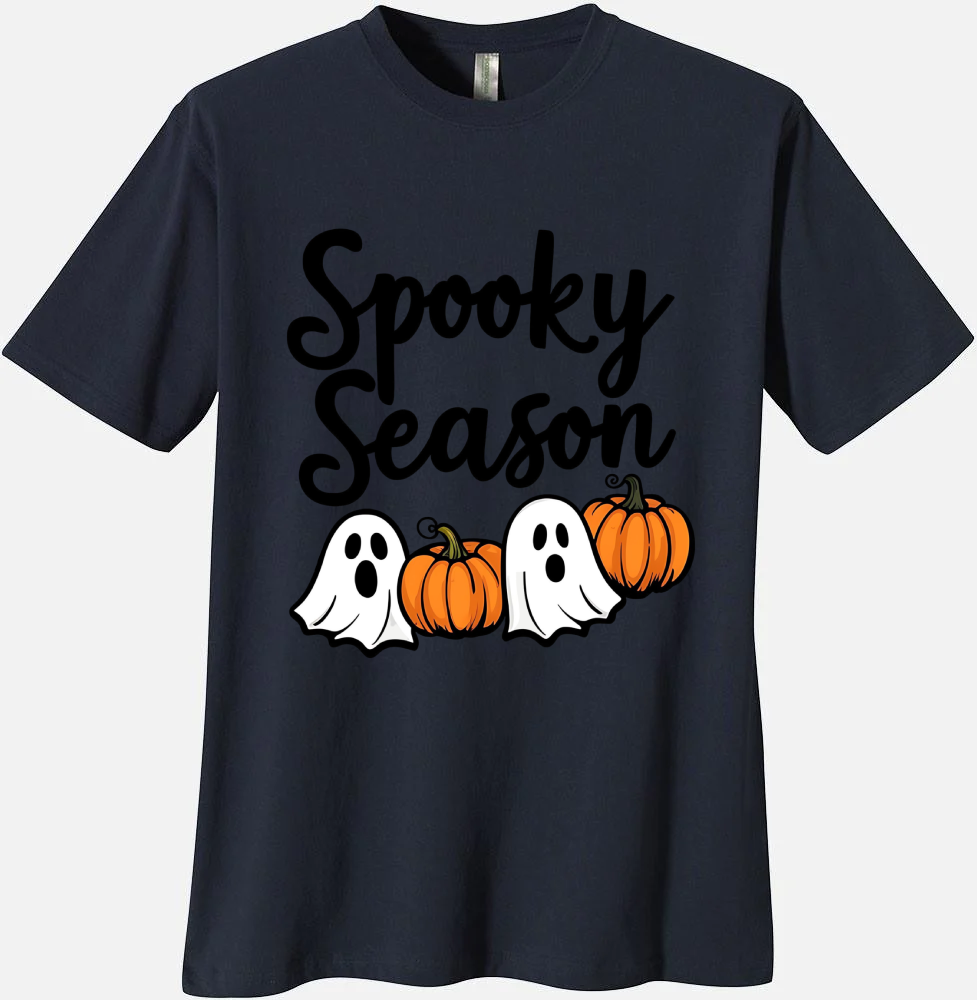 'Spooky Season' Organic Unisex Crewneck T-shirt T-Shirts