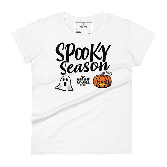 'Spooky Season' Women's short sleeve t-shirt - Wild Wisp Apparel