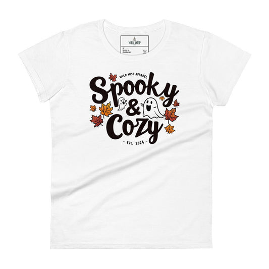 'Spooky and Cozy' Women's short sleeve t-shirtT-Shirts T-Shirts